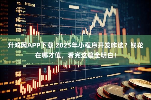 升鸿网APP下载 2025年小程序开发咋选？钱花在哪才值，看完这篇全明白！